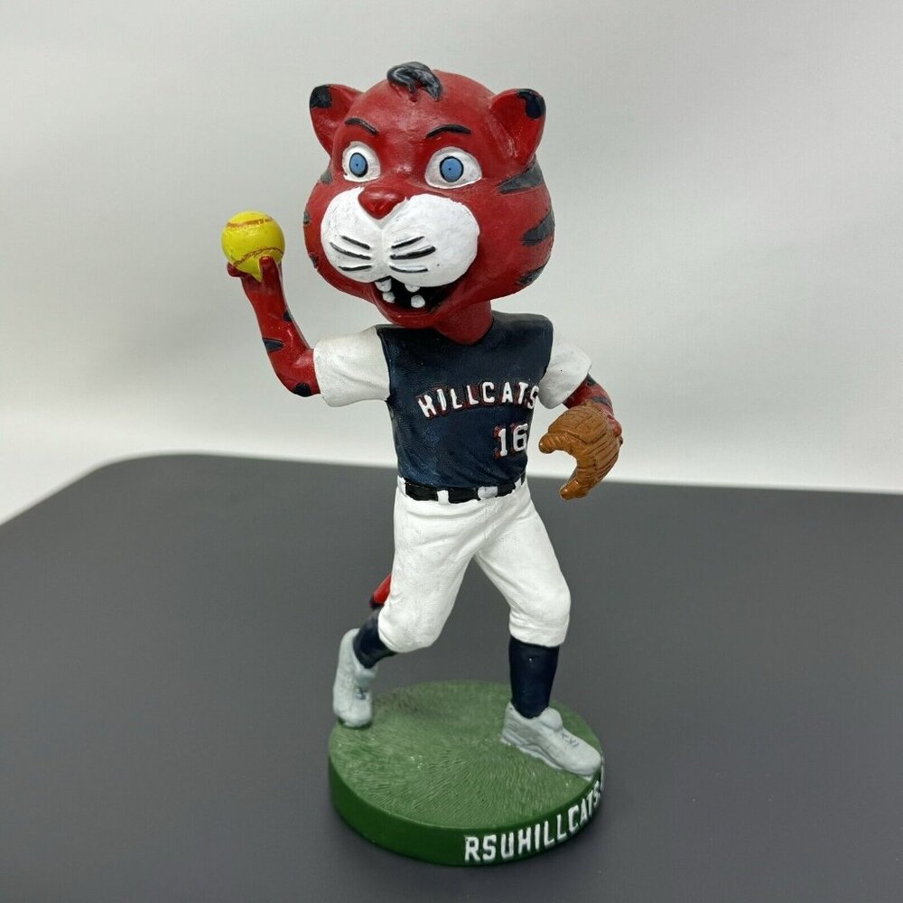 RSU HILLCATS BOBBLEHEAD ROGERS STATE UNIVERSITY HUNTER THE HILLCAT MASCOT Promo
